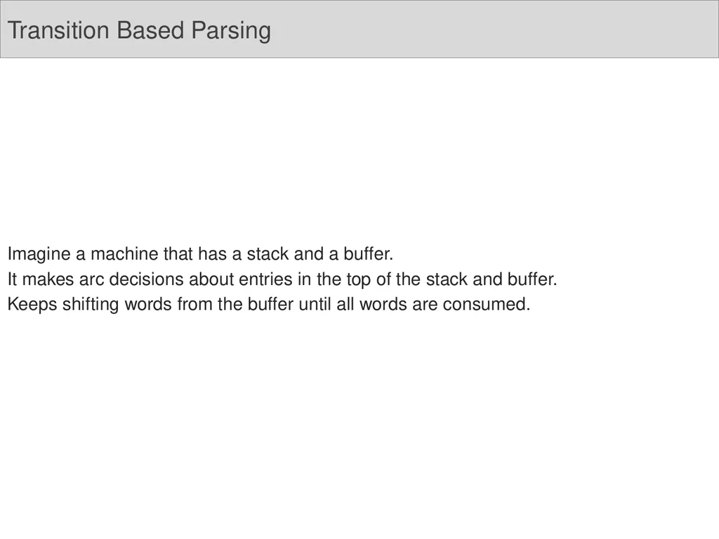 Dependency Parsing Niranjan Balasubramanian March - slide 12 of 25