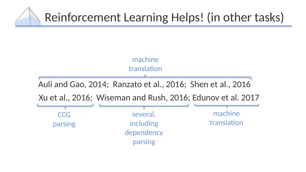 Policy Gradient as a Proxy for Dynamic Oracles in - slide 9 of 20
