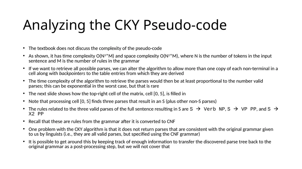 ECE467: Natural Language Processing Parsing If you - slide 27 of 46