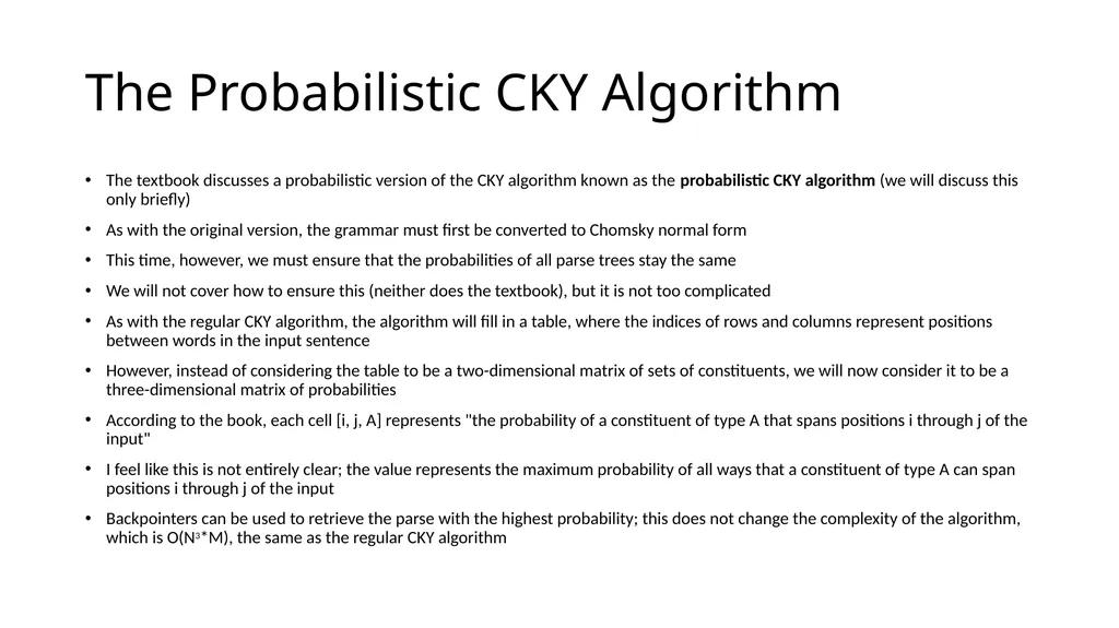 ECE467: Natural Language Processing Parsing If you - slide 38 of 46