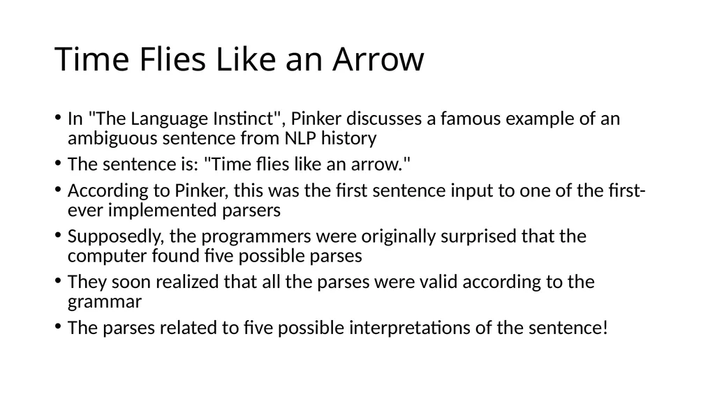 ECE467: Natural Language Processing Parsing If you - slide 10 of 46