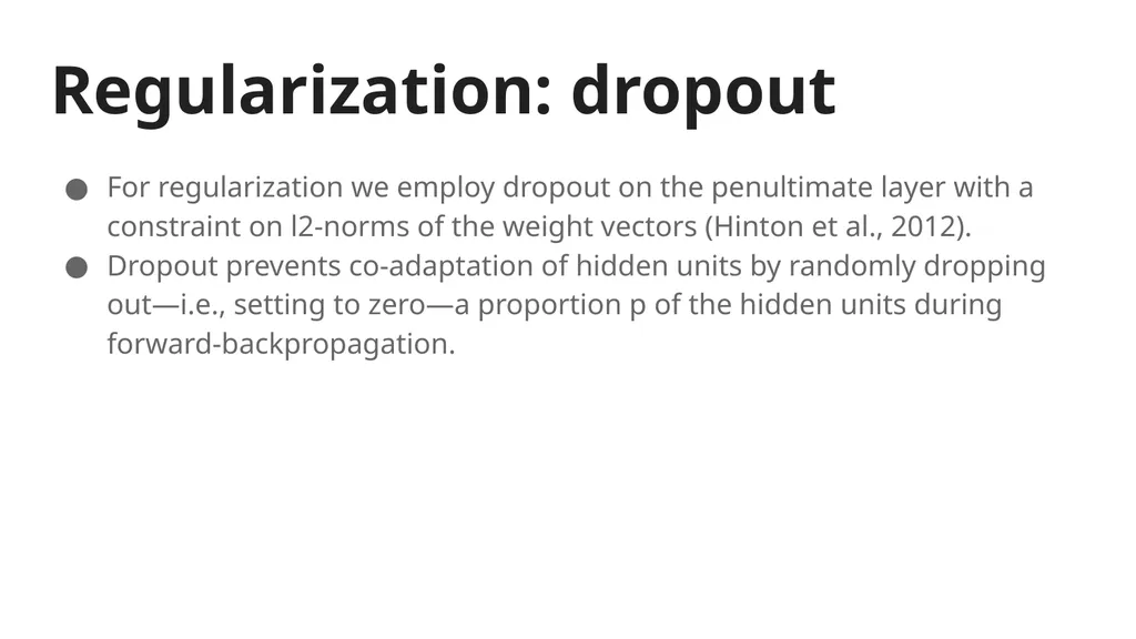 Convolutional Neural Networks for sentence - slide 9 of 15