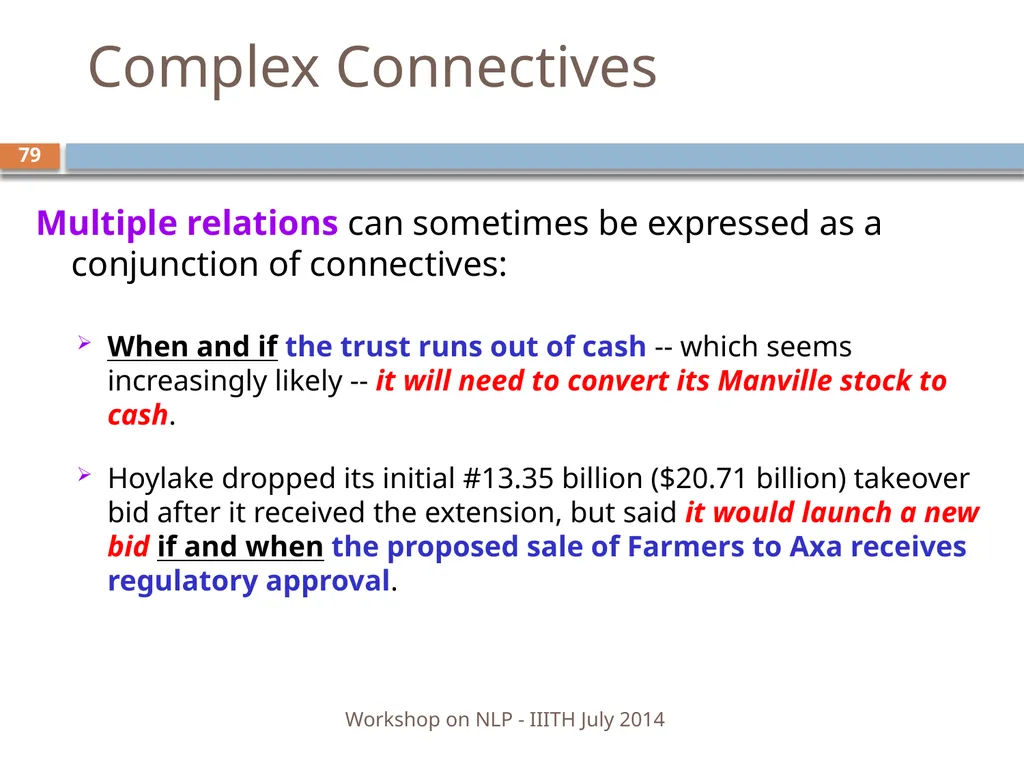 Discourse Processing Ranjani Parthasarathi - slide 79 of 99
