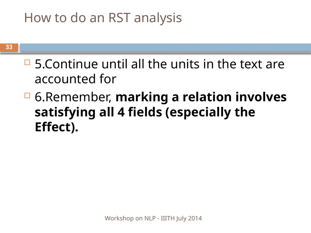 Discourse Processing Ranjani Parthasarathi - slide 33 of 99