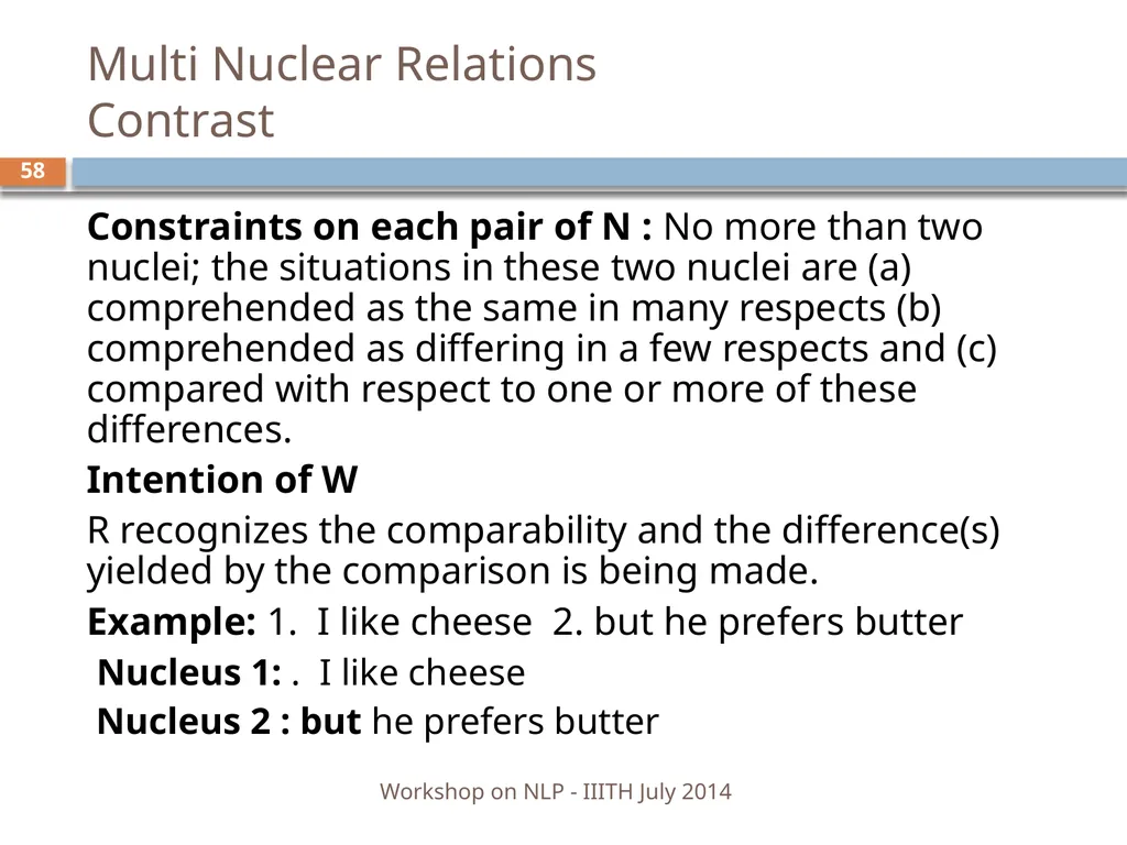 Discourse Processing Ranjani Parthasarathi - slide 58 of 99