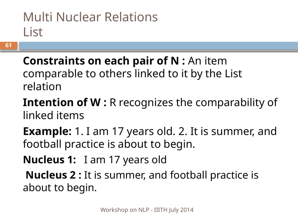 Discourse Processing Ranjani Parthasarathi - slide 61 of 99