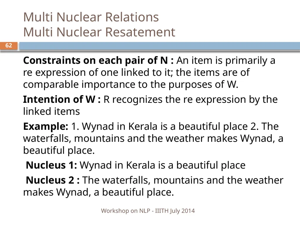 Discourse Processing Ranjani Parthasarathi - slide 62 of 99