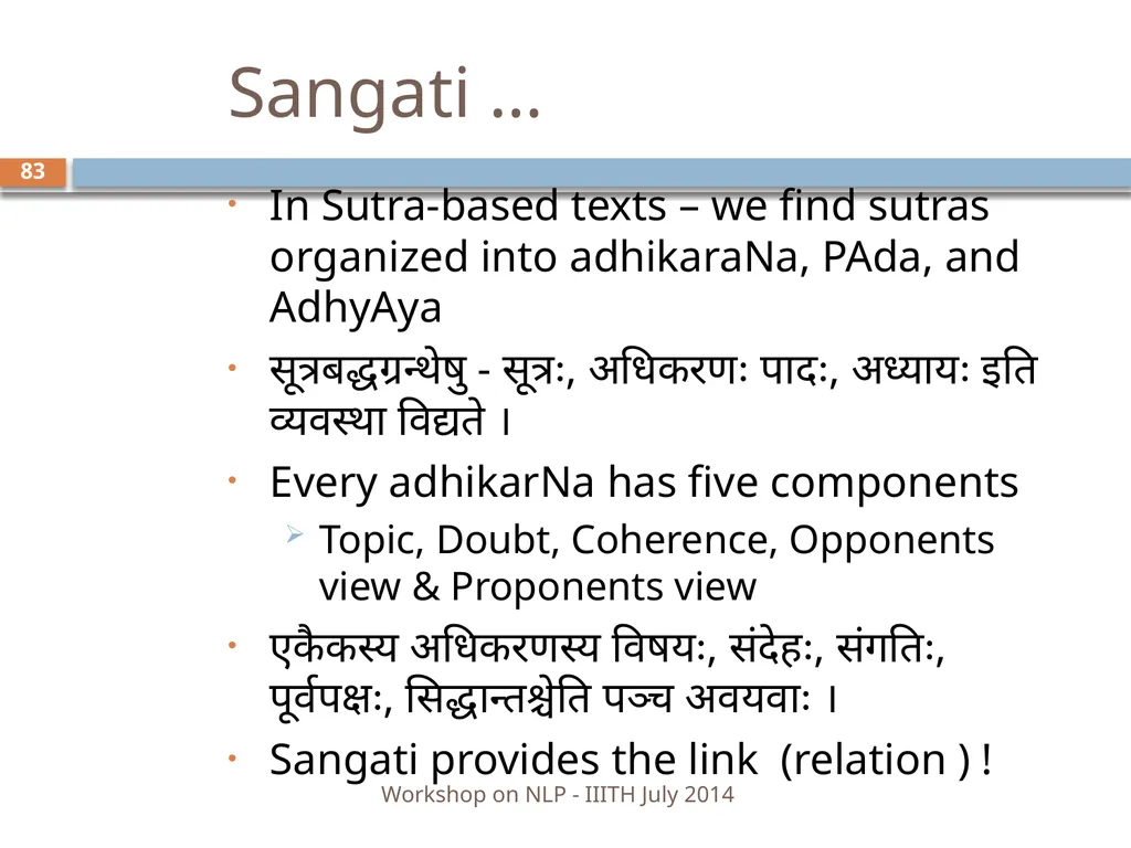 Discourse Processing Ranjani Parthasarathi - slide 83 of 99
