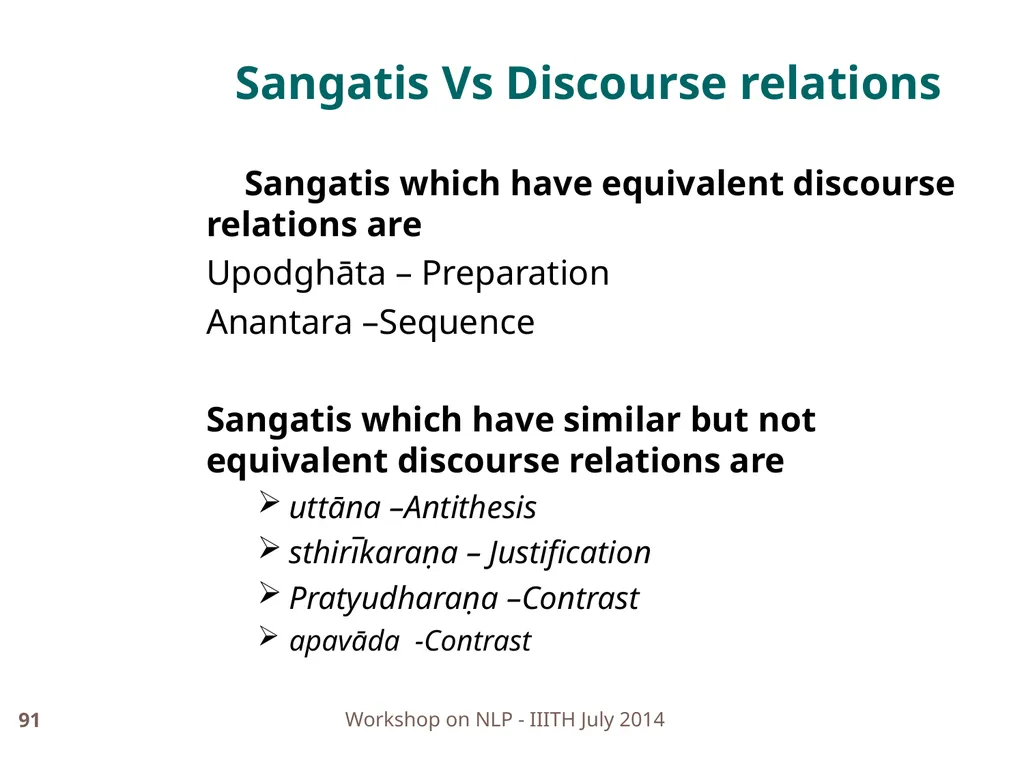 Discourse Processing Ranjani Parthasarathi - slide 91 of 99