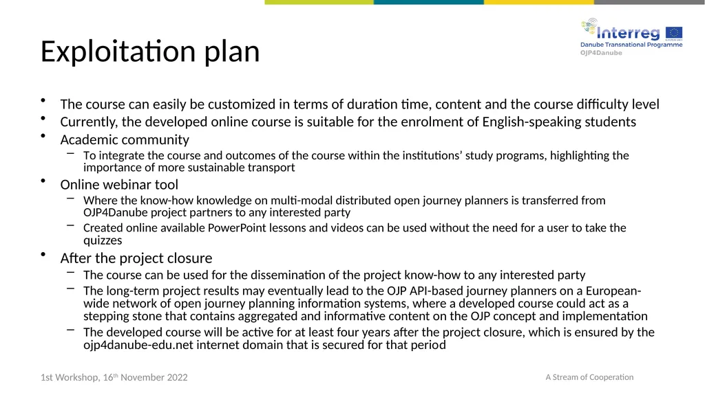 1st Workshop on Knowledge Transfer to Western - slide 10 of 15