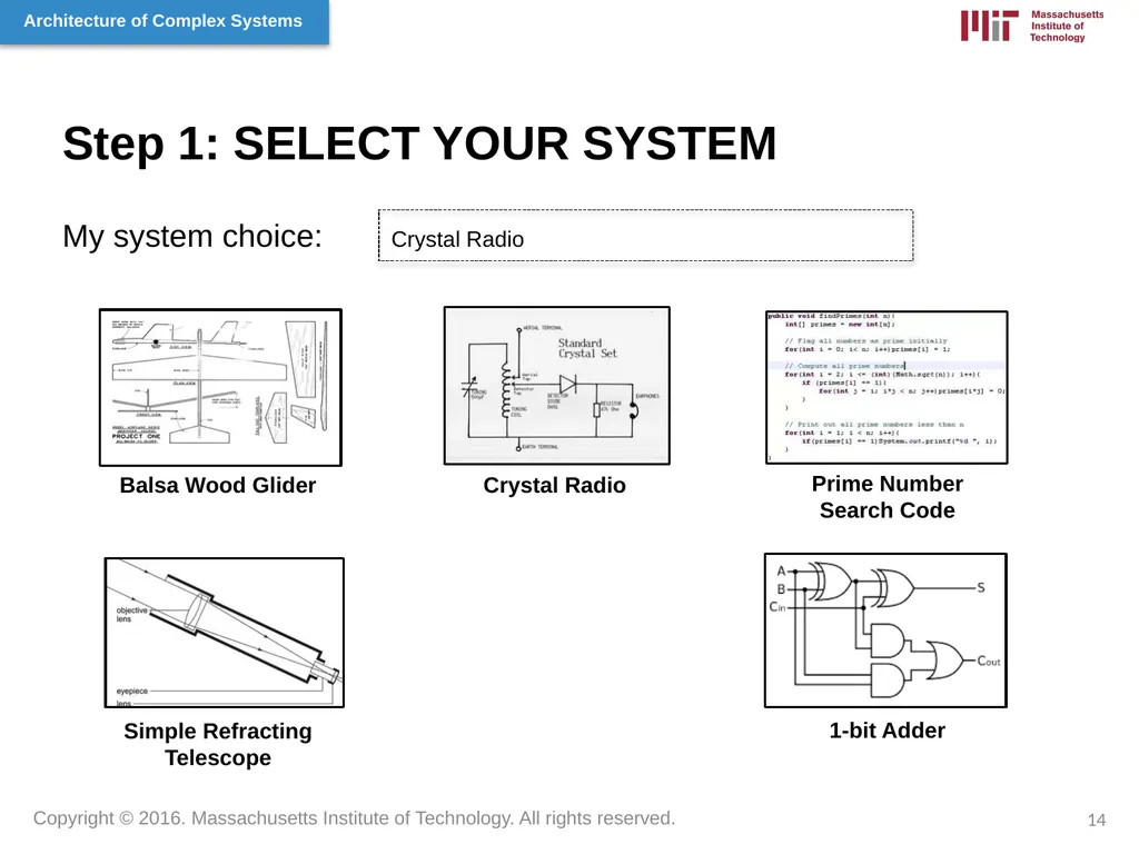 Architecture of Complex Systems Week 1: Systems - slide 14 of 31