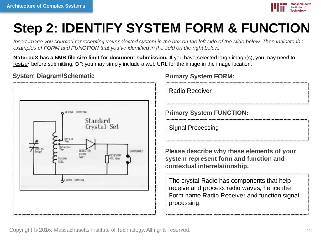 Architecture of Complex Systems Week 1: Systems - slide 15 of 31