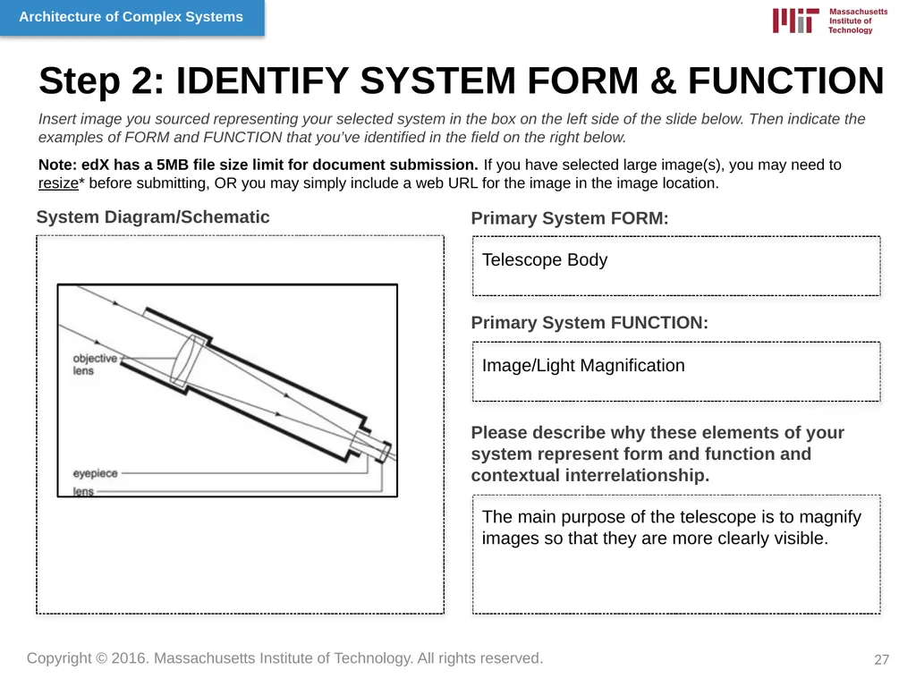 Architecture of Complex Systems Week 1: Systems - slide 27 of 31