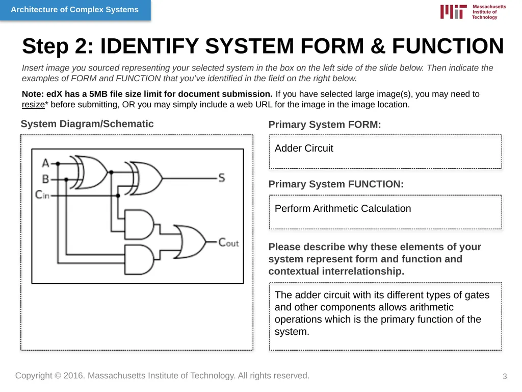Architecture of Complex Systems Week 1: Systems - slide 3 of 31