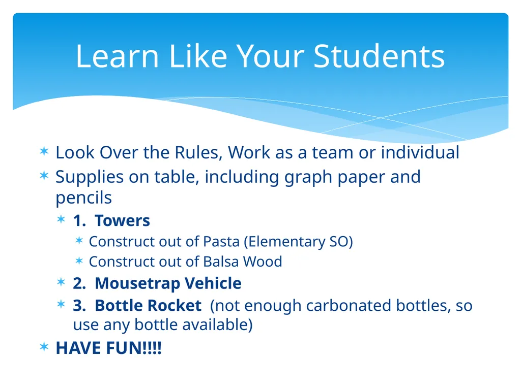 Welcome Hilo Complex Faculty & Staff! STEAM - slide 9 of 10