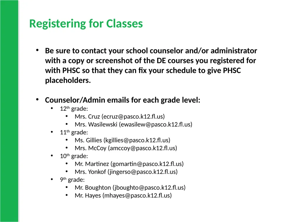 Step-by-Step Guide for Dual Enrollment Steps 1-3: - slide 31 of 32