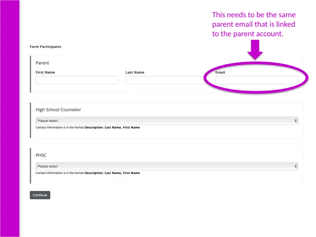 Step-by-Step Guide for Dual Enrollment Steps 1-3: - slide 14 of 32