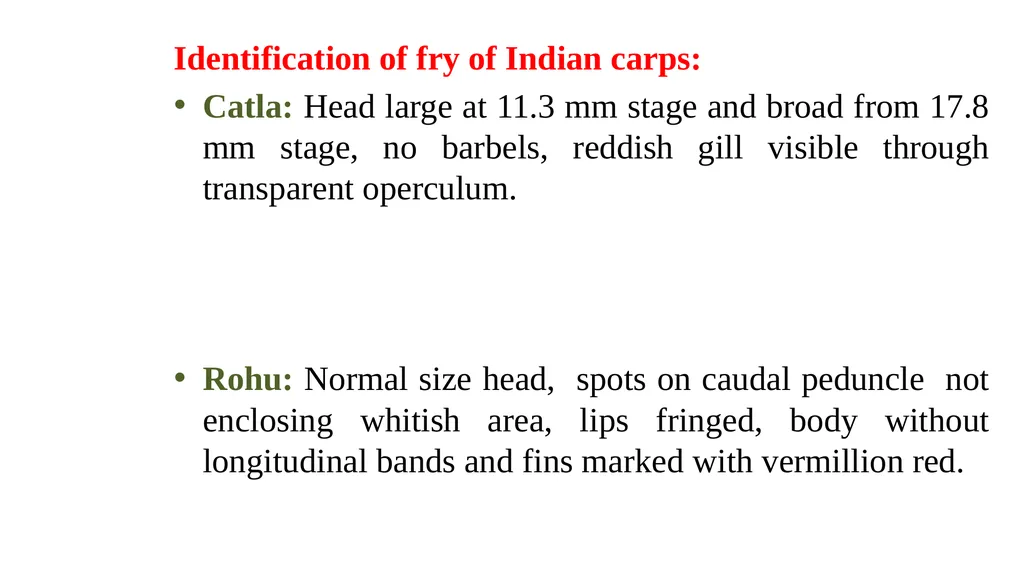 FISH BREEDING AND SPAWN MANAGEMENT Dr. S.P. Sahu - slide 5 of 26