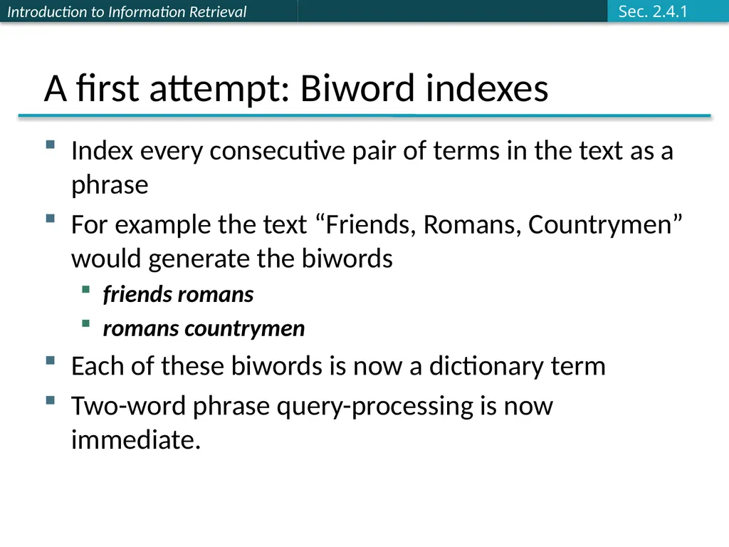 Introducing Information Retrieval and Web Search - slide 43 of 53