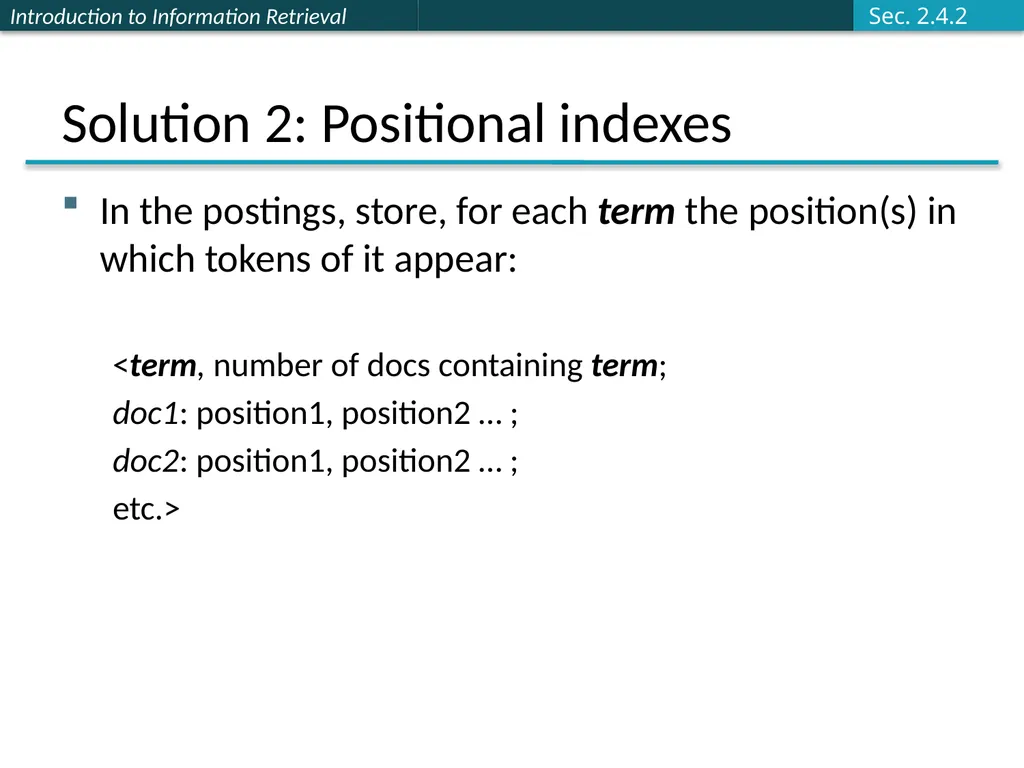 Introducing Information Retrieval and Web Search - slide 46 of 53