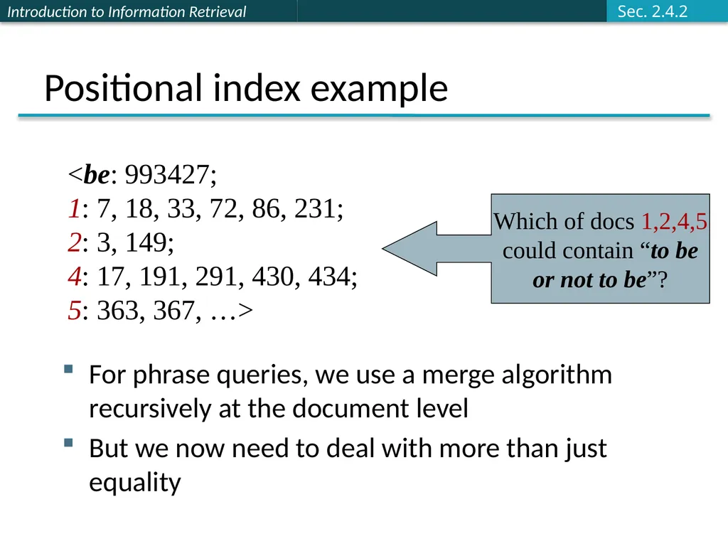 Introducing Information Retrieval and Web Search - slide 47 of 53