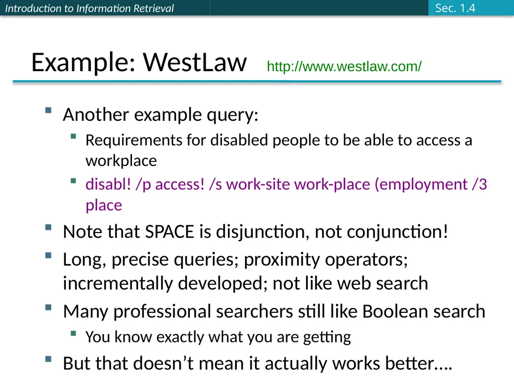 Introducing Information Retrieval and Web Search - slide 32 of 53