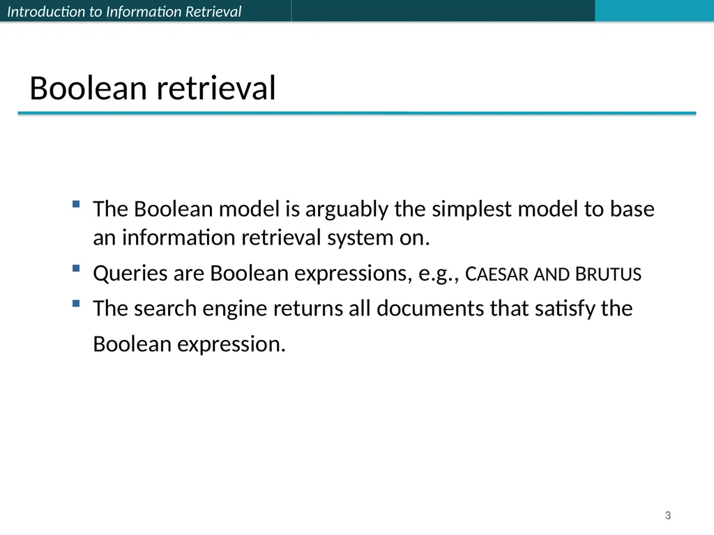 Lecture 1 : Full-text Indexing 楊立偉教授 台灣科大資管系 - slide 3 of 39