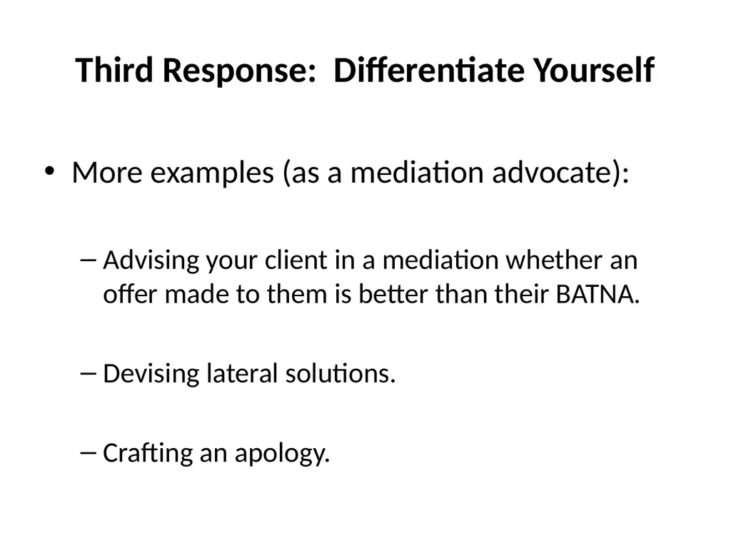 Technology in ADR: Computers as Mediators Just - slide 14 of 16