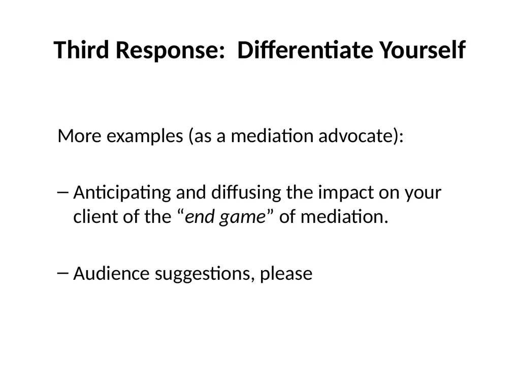 Technology in ADR: Computers as Mediators Just - slide 15 of 16