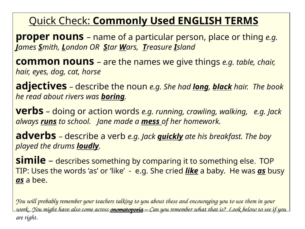 Longer Writing Task: Developing Descriptive - slide 5 of 6
