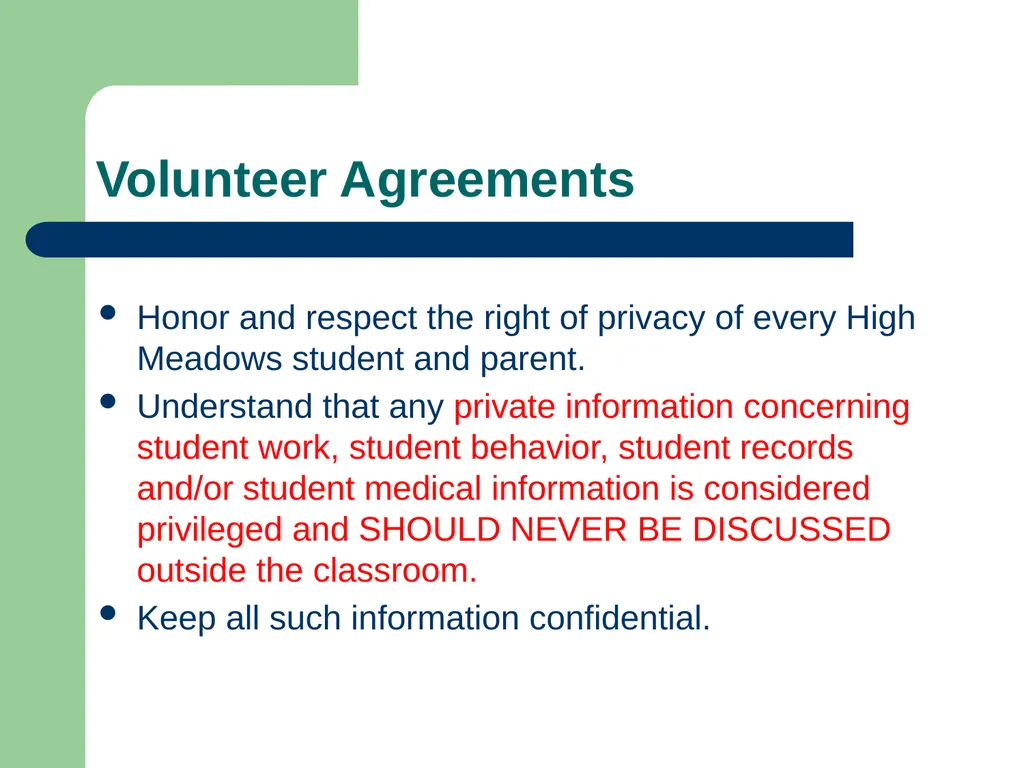 High Meadows School Volunteering and - slide 7 of 30