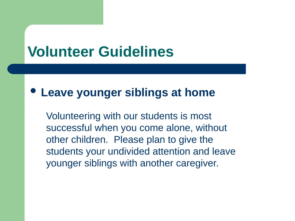 High Meadows School Volunteering and - slide 13 of 30
