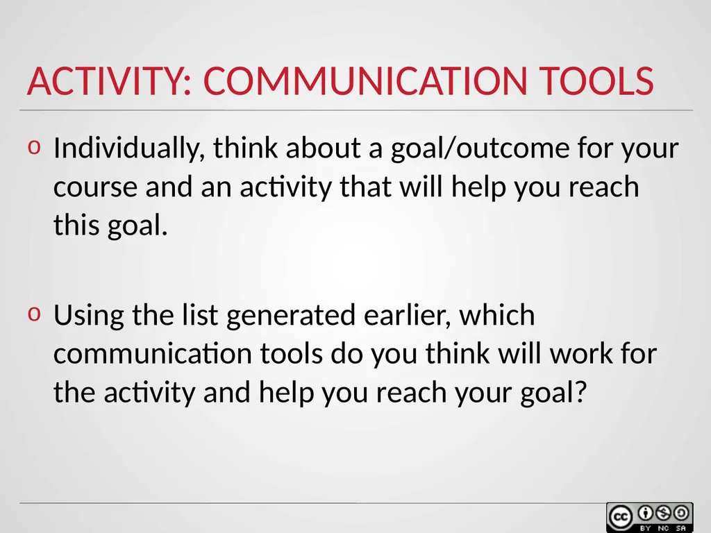 Communication strategies in Online Environments - slide 20 of 27