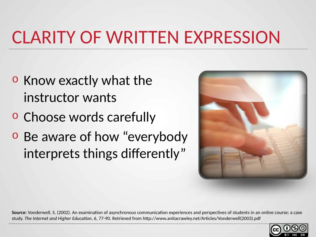 Communication strategies in Online Environments - slide 15 of 27