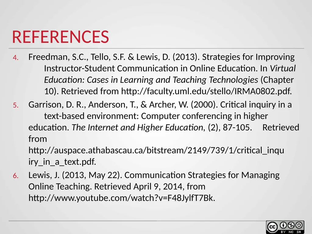 Communication strategies in Online Environments - slide 26 of 27