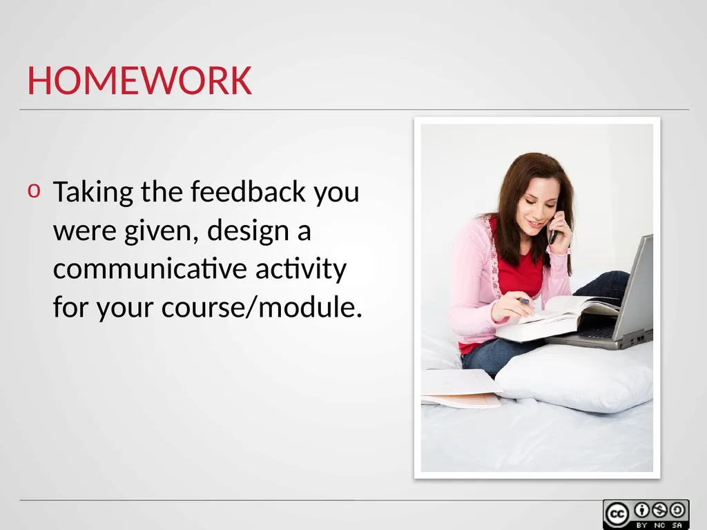 Communication strategies in Online Environments - slide 21 of 27