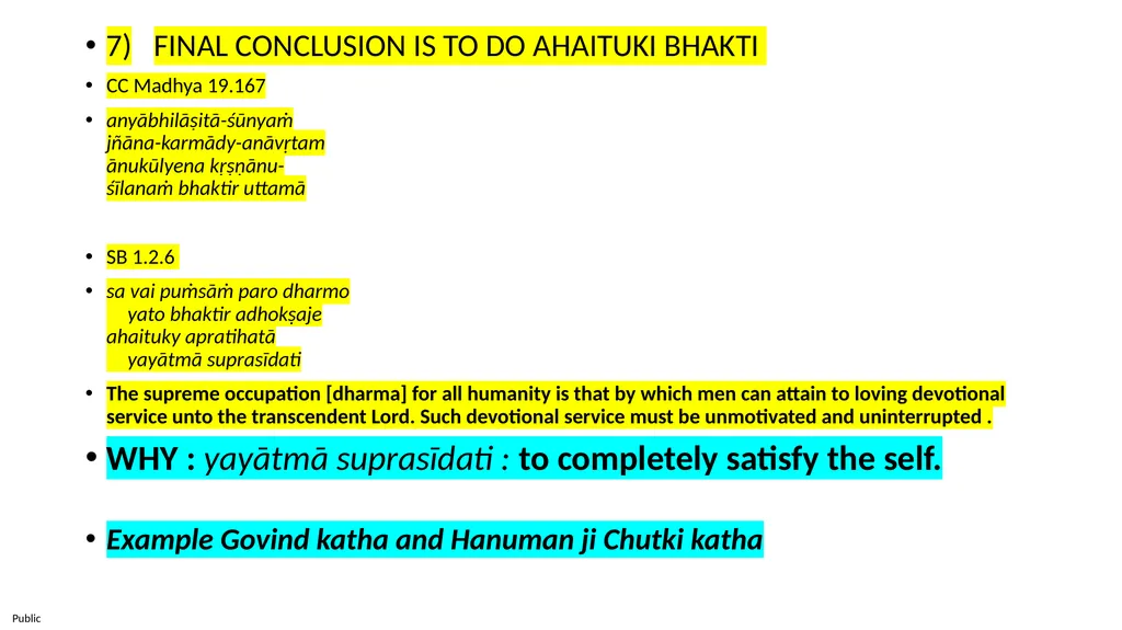 SB 10.48: Kṛṣṇa Pleases His Devotees Shloka 1 to - slide 21 of 38