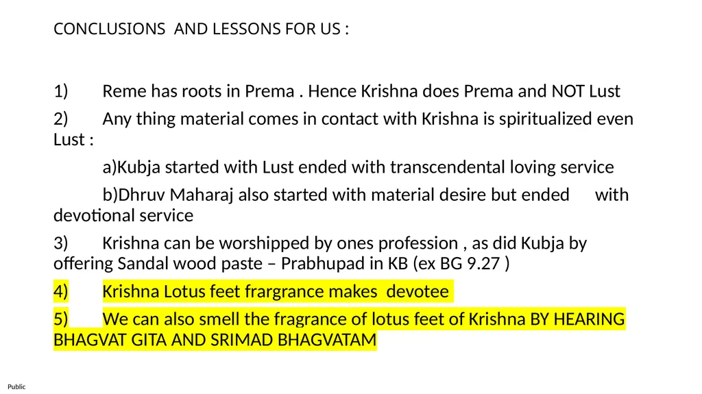 SB 10.48: Kṛṣṇa Pleases His Devotees Shloka 1 to - slide 18 of 38