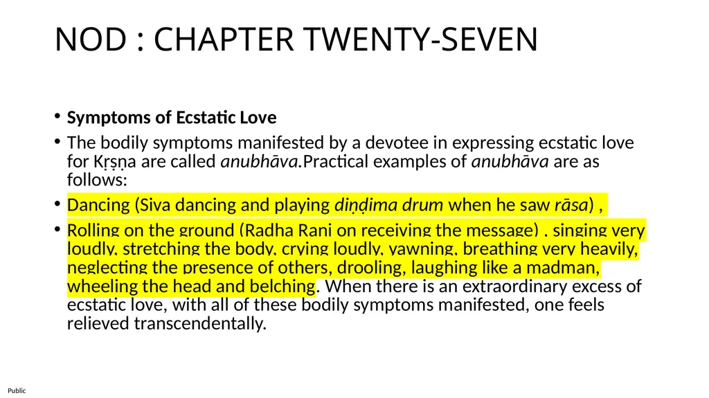 SB 10.48: Kṛṣṇa Pleases His Devotees Shloka 1 to - slide 3 of 38