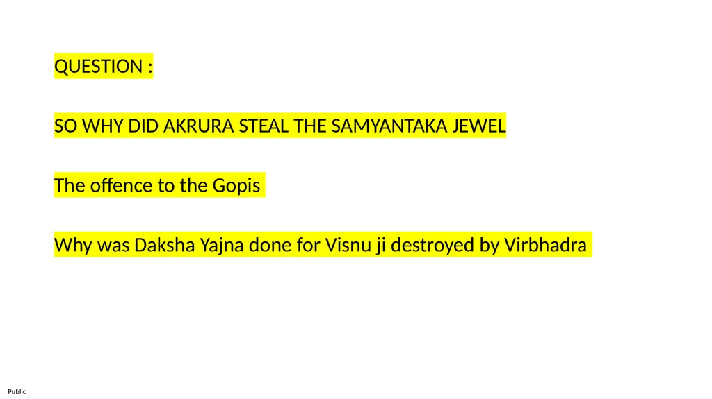 SB 10.48: Kṛṣṇa Pleases His Devotees Shloka 1 to - slide 34 of 38
