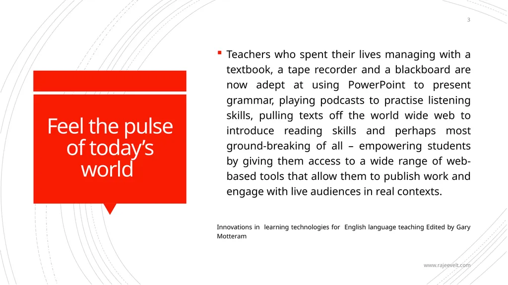 EFL Teacher Expectation for Fully Digital World - slide 3 of 27
