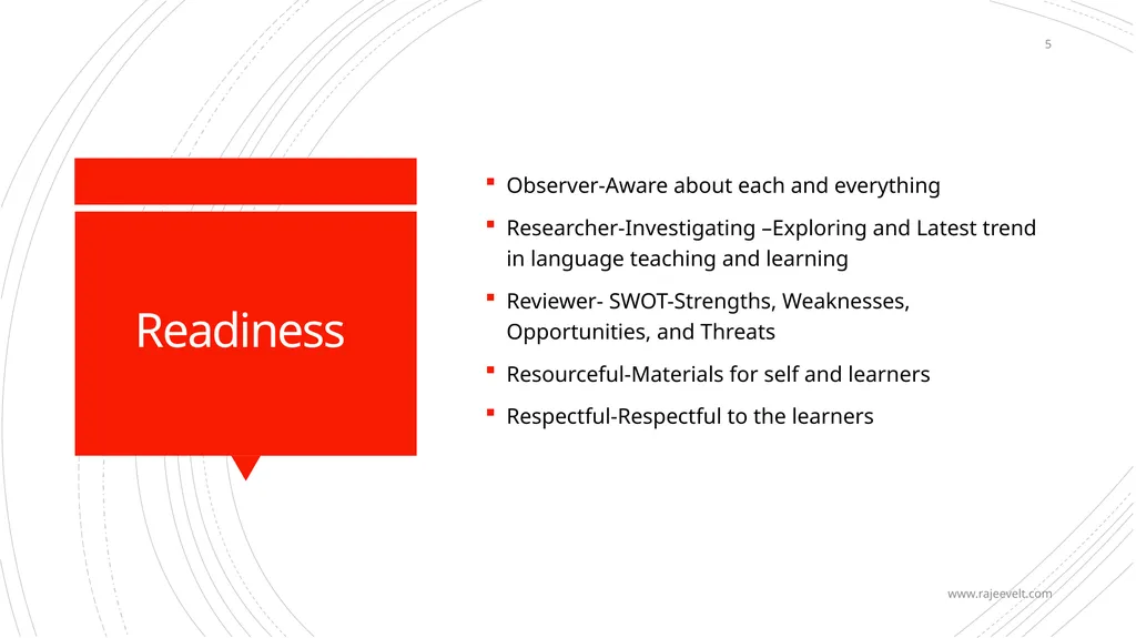 EFL Teacher Expectation for Fully Digital World - slide 5 of 27