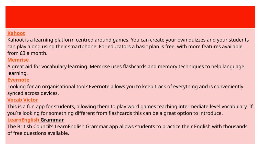 EFL Teacher Expectation for Fully Digital World - slide 13 of 27