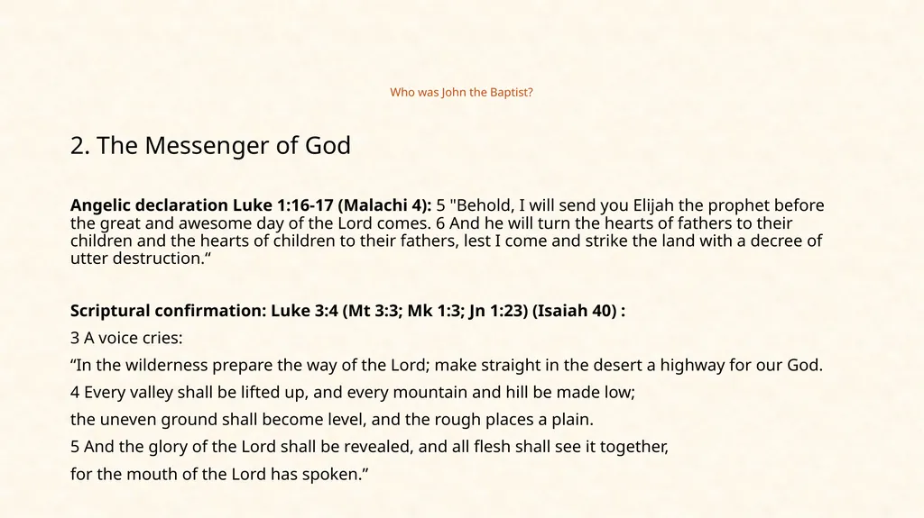 Luke 1 5 In the days of Herod, king of - slide 8 of 15