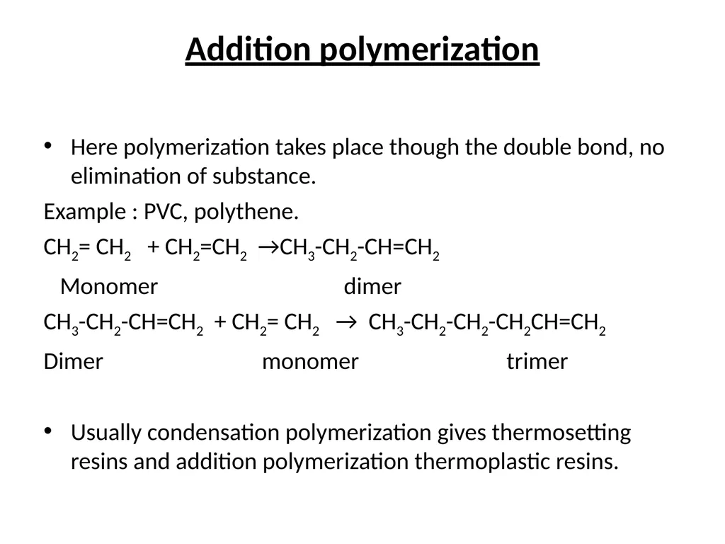 Plastics Monomer Monomer These are repeating basic - slide 16 of 27
