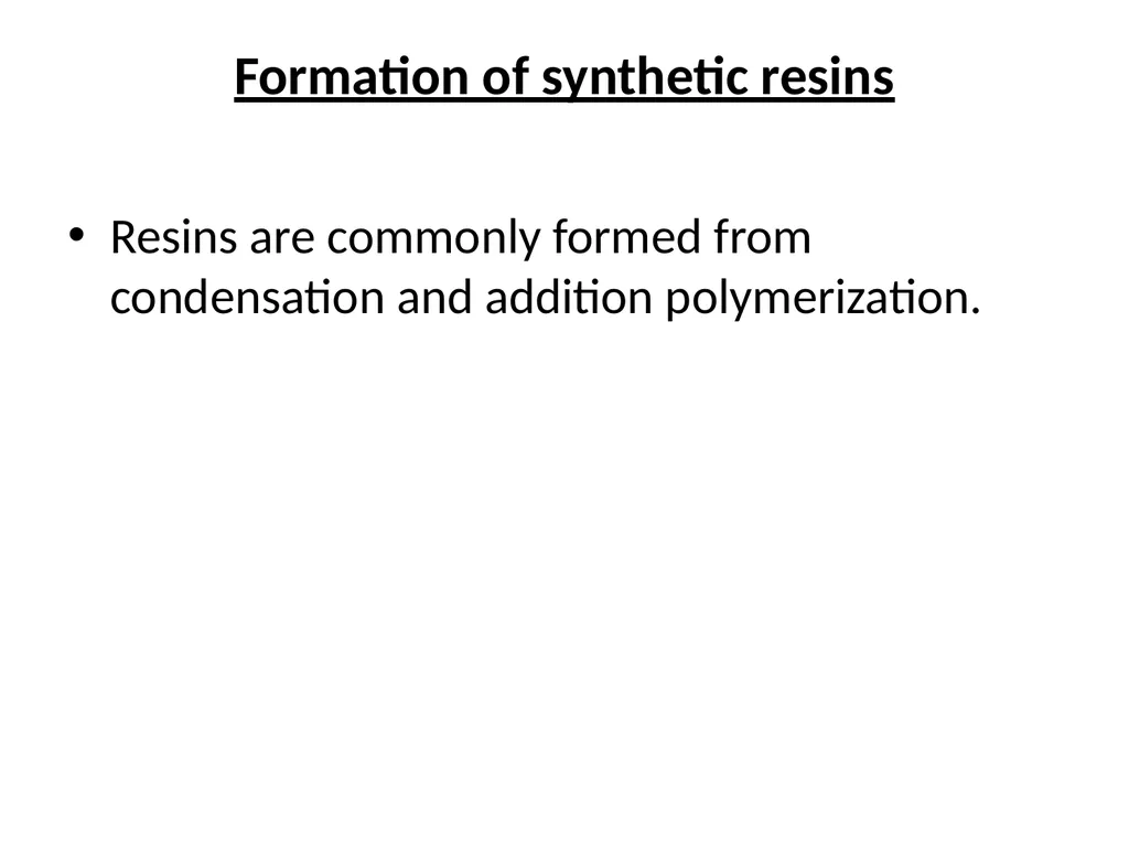 Plastics Monomer Monomer These are repeating basic - slide 14 of 27