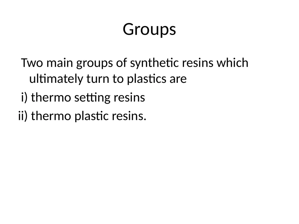 Plastics Monomer Monomer These are repeating basic - slide 5 of 27
