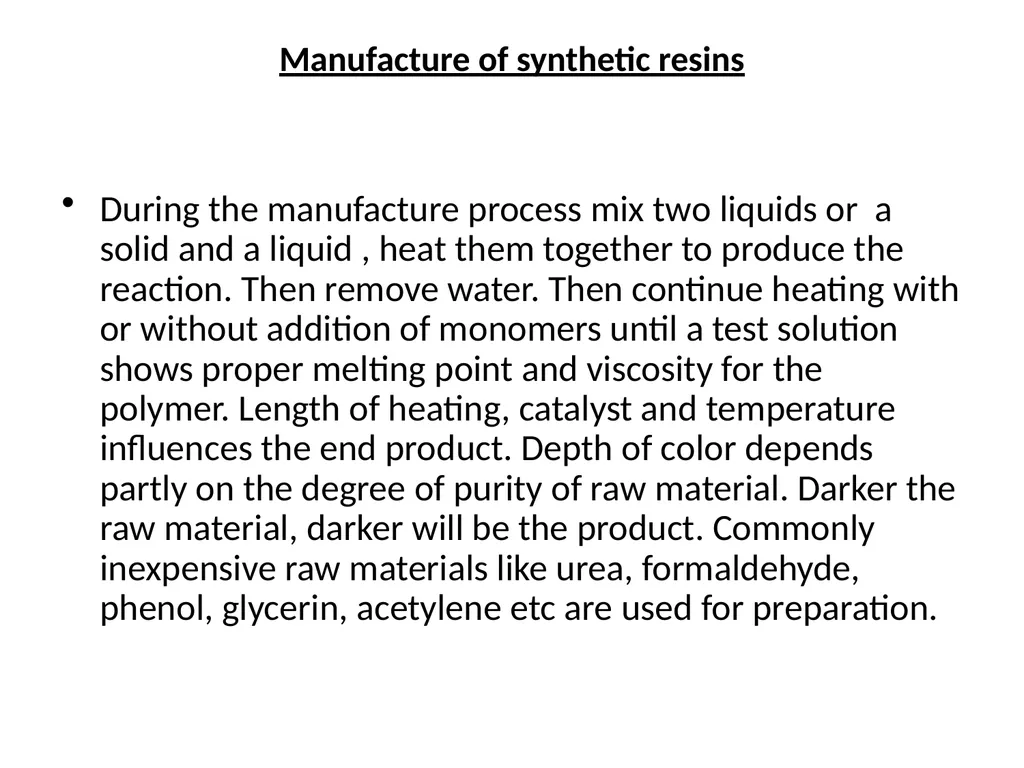Plastics Monomer Monomer These are repeating basic - slide 17 of 27