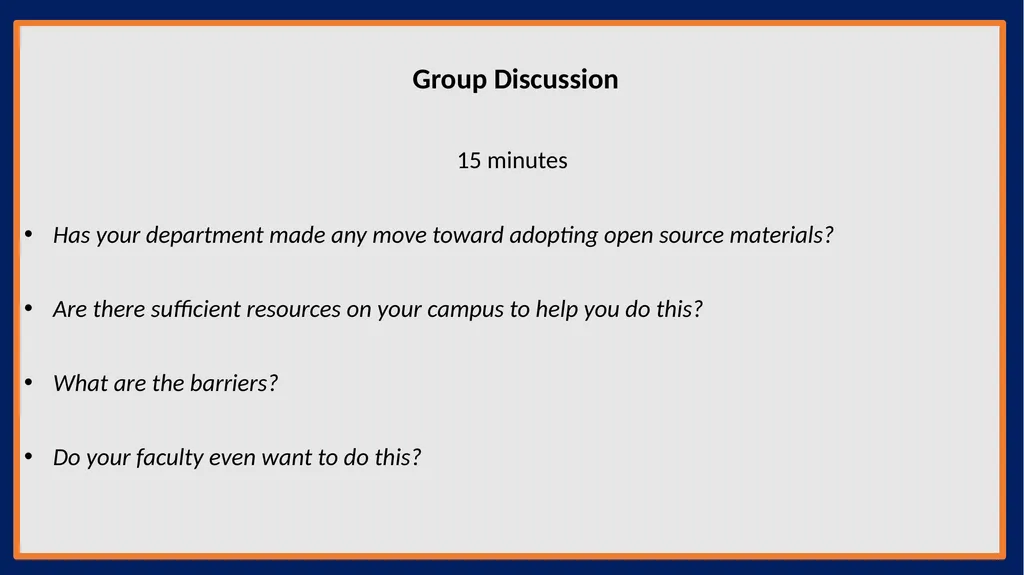 AMS Chairs Workshop Modernizing Mathematics and - slide 8 of 11