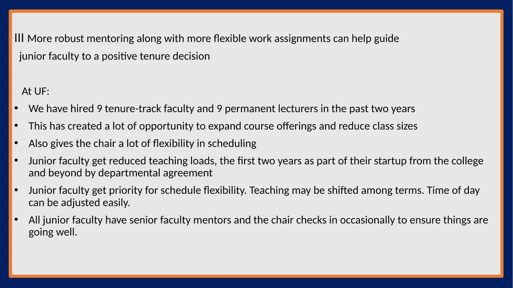 AMS Chairs Workshop Modernizing Mathematics and - slide 9 of 11